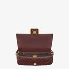 FENDI Iconic Small Baguette Bag – Burgundy Calfskin