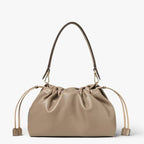 Mamma Baguette Large Dove gray nappa leather bag