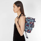 Mamma Baguette Medium Multicolored Night Butterfly beaded Bag