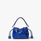 Mamma Baguette Small Electric blue inlaid hagfish mini-bag