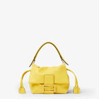 Mamma Baguette Small Broom yellow nappa leather mini-bag