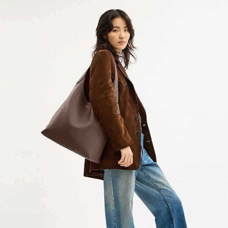 Brooklyn Shoulder Bag 39 Dark Stone