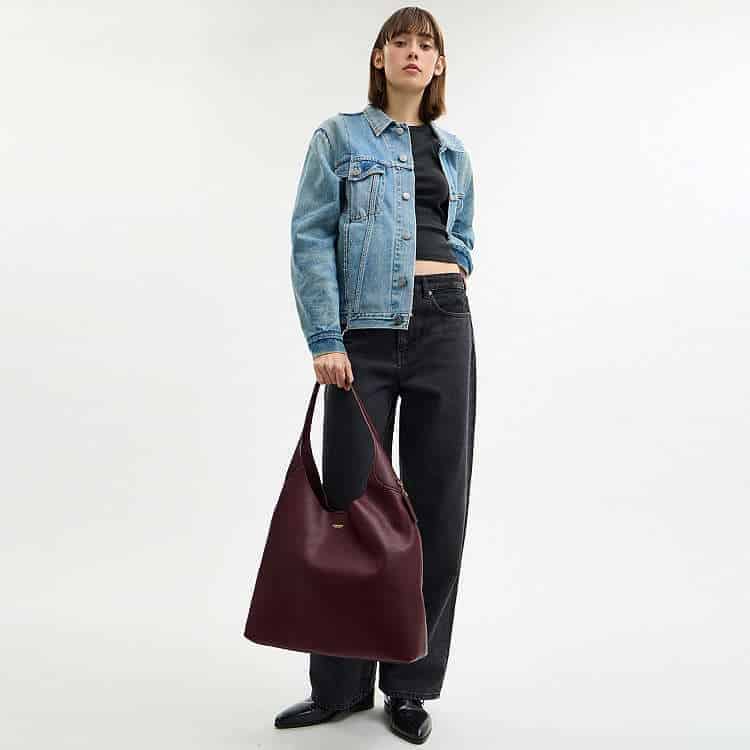 Brooklyn Shoulder Bag 39 Merlot