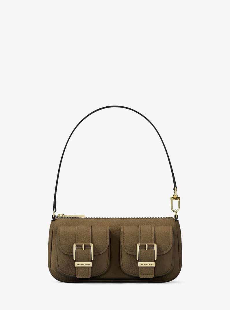 Zoe Small Suede Convertible Pochette
