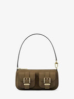 Zoe Small Suede Convertible Pochette