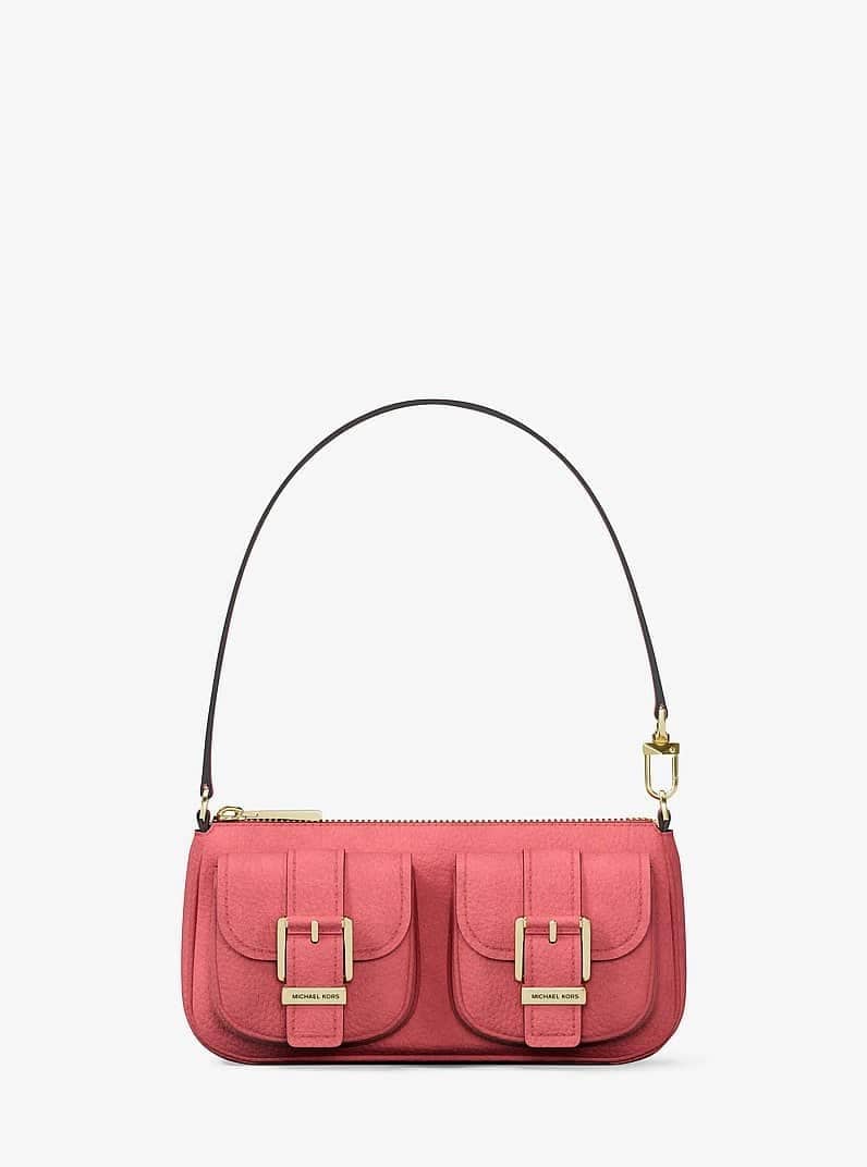 Zoe Small Suede Convertible Pochette