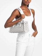 Hamilton Moderne Small Hand-Woven Satchel