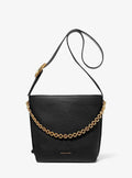 Nolita Small Pebbled Leather Bucket Tote Bag
