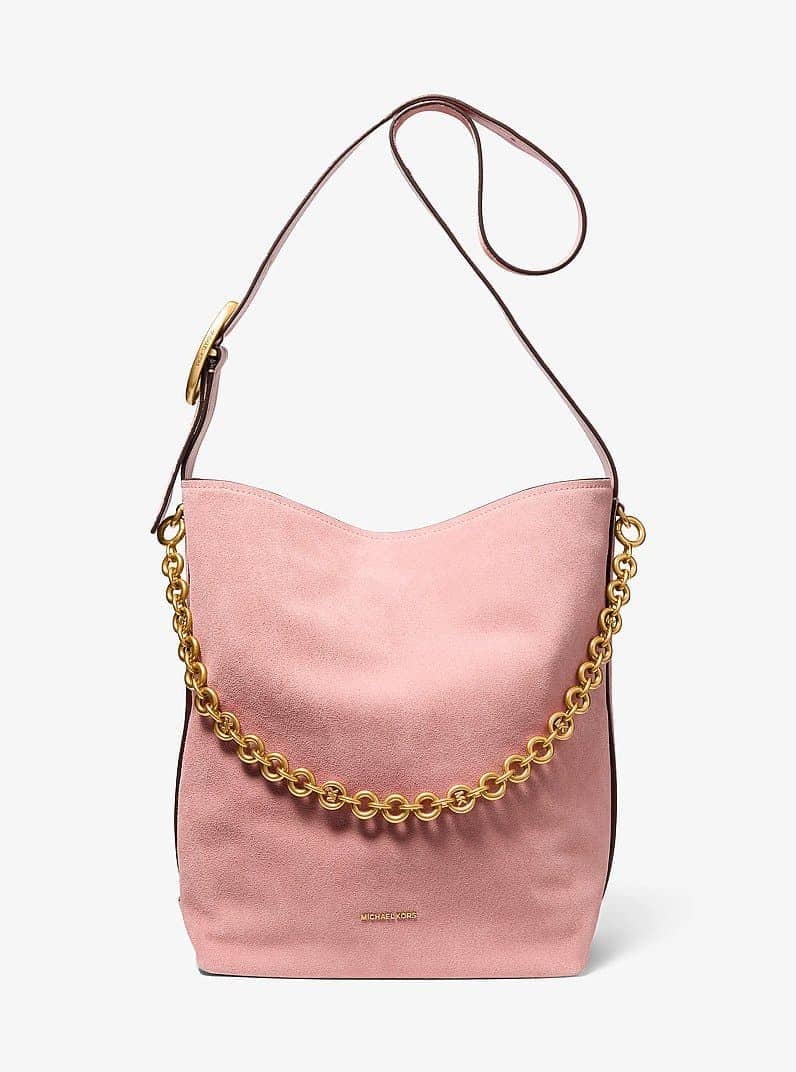 Nolita Large Suede Bucket Tote Bag