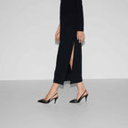 Gucci GG Leather Horsebit Pumps – Black