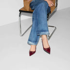 Gucci GG Leather Horsebit Pumps – Rosso Ancora Red