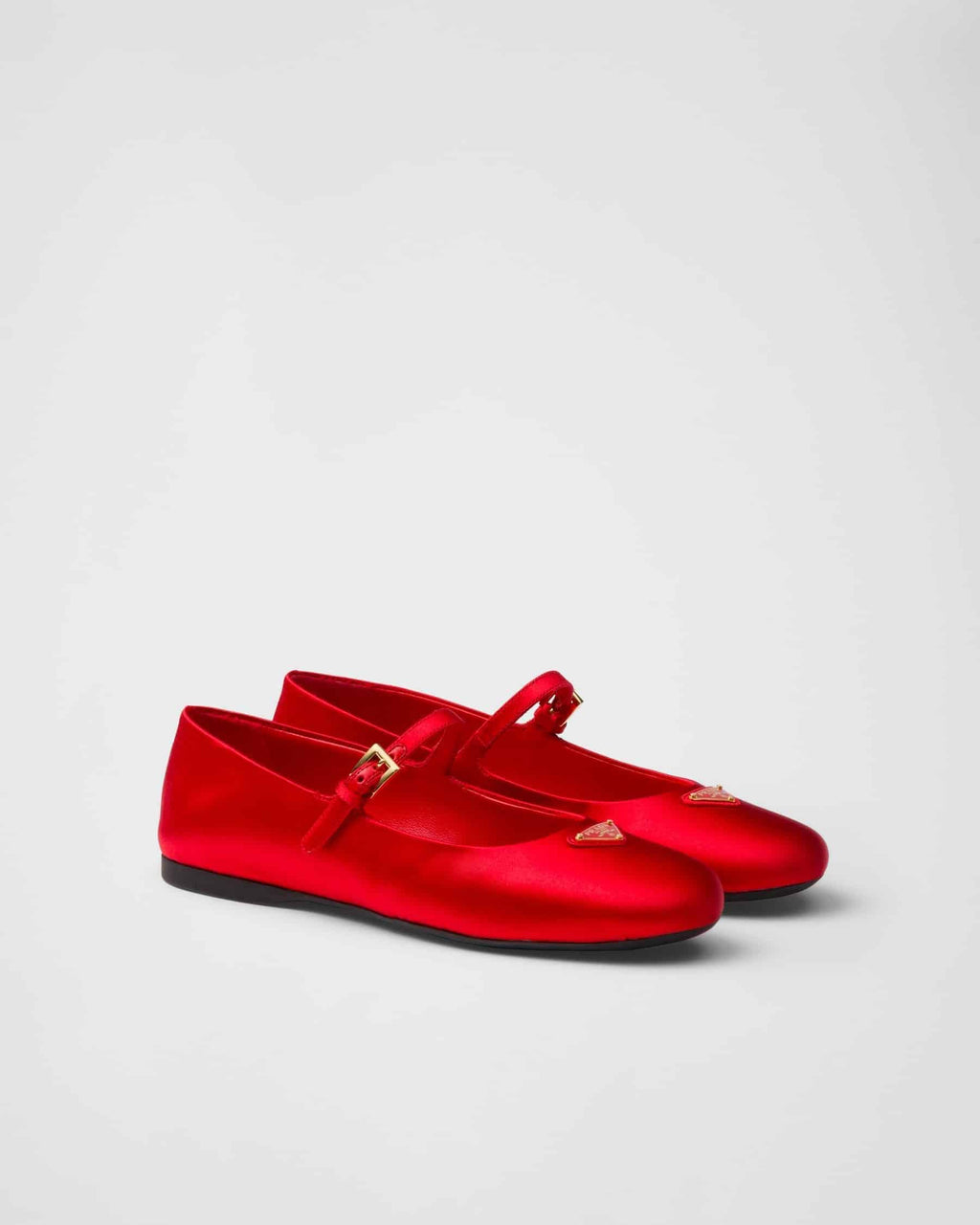 Satin ballerinas