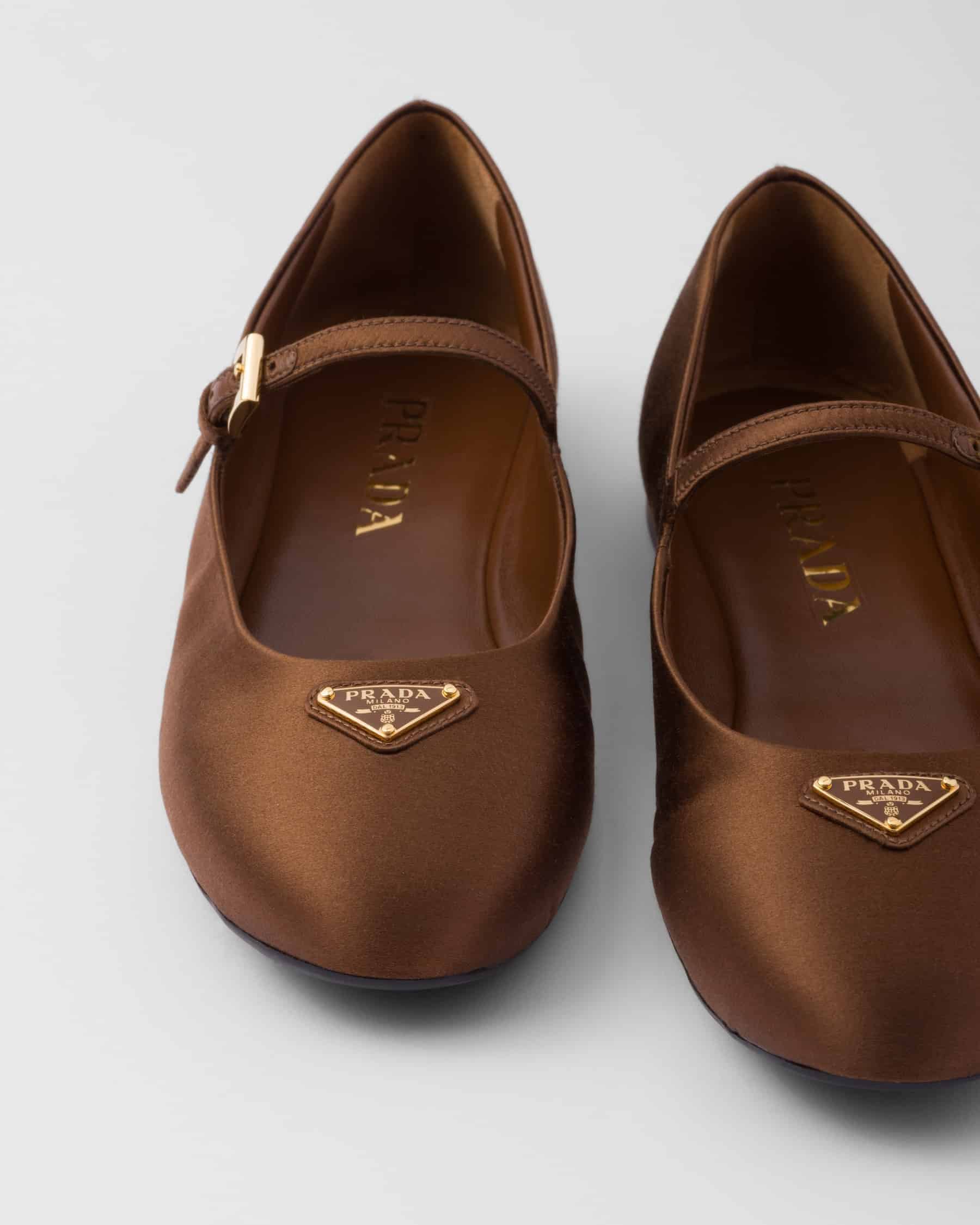 Prada Satin ballerinas
