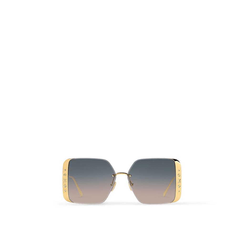 LV Moon Metal Square Sunglasses