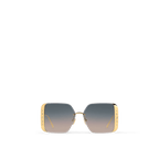 LV Moon Metal Square Sunglasses