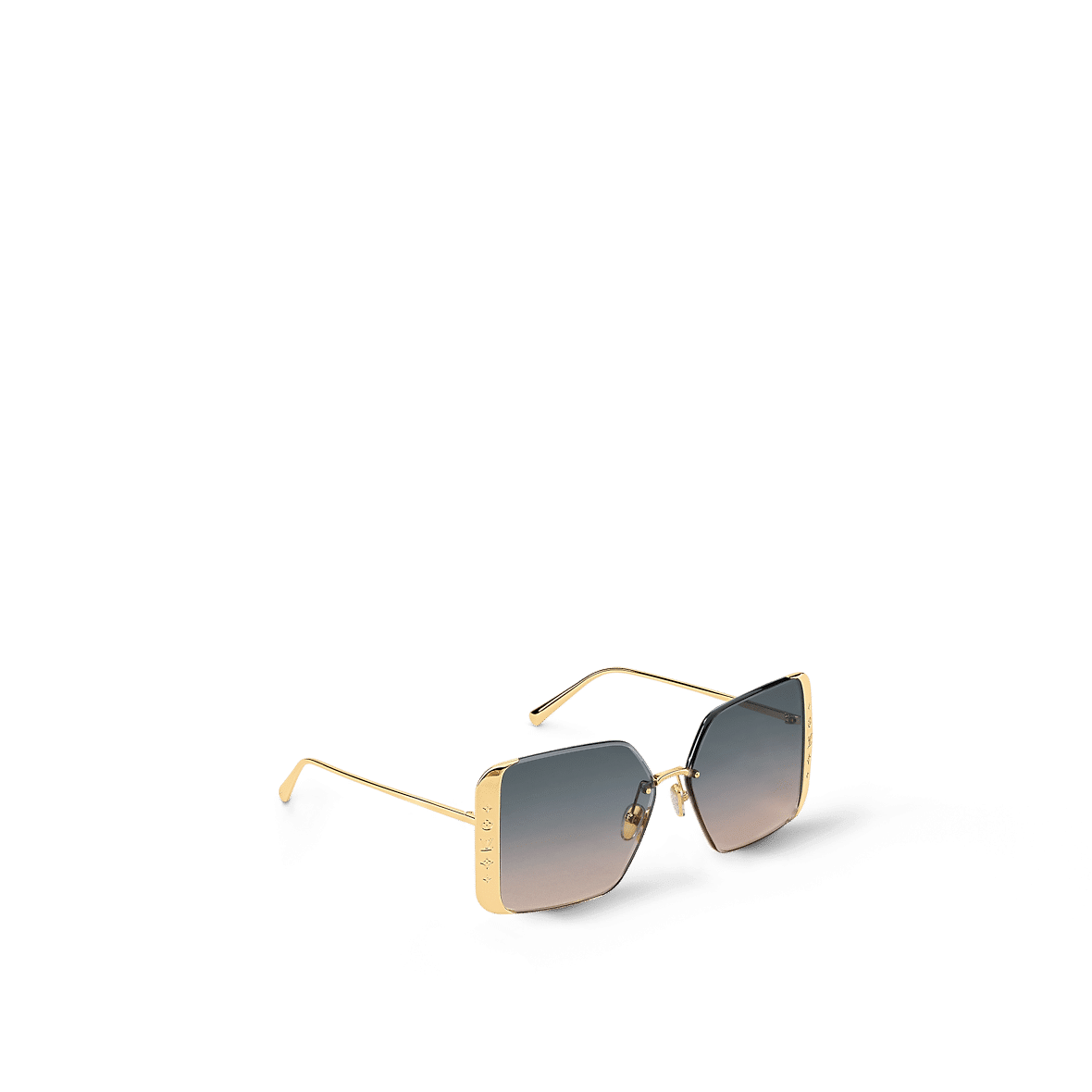 LV Moon Metal Square Sunglasses
