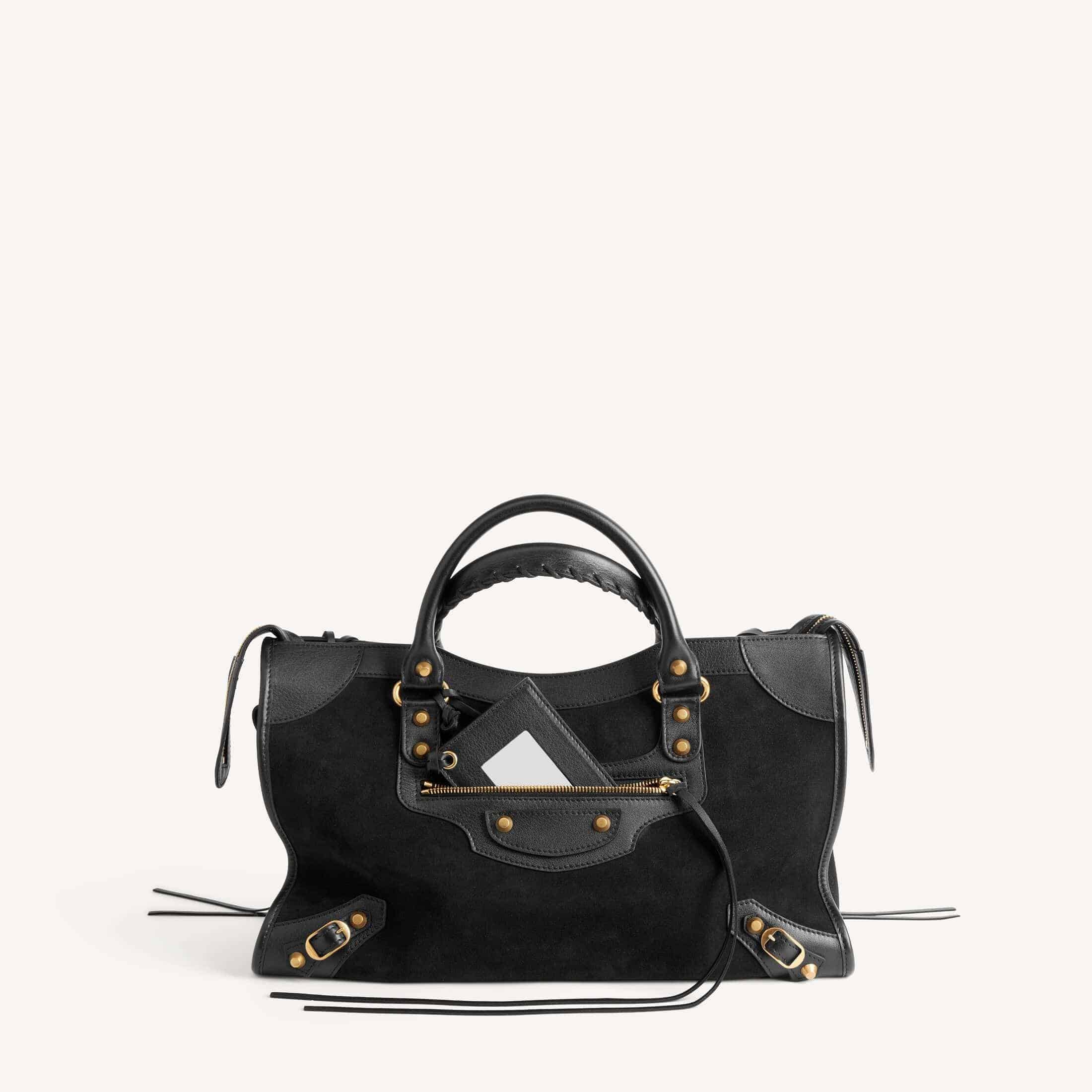 WOMEN'S LE CITY BAG MEDIUM IN BLACK