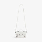 WOMEN'S LE CITY FLAP BAG NANO IN OPTIC WHITE