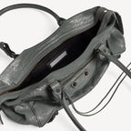 WOMEN'S LE CITY BAG EAST-WEST IN VOLCANIC ROCK