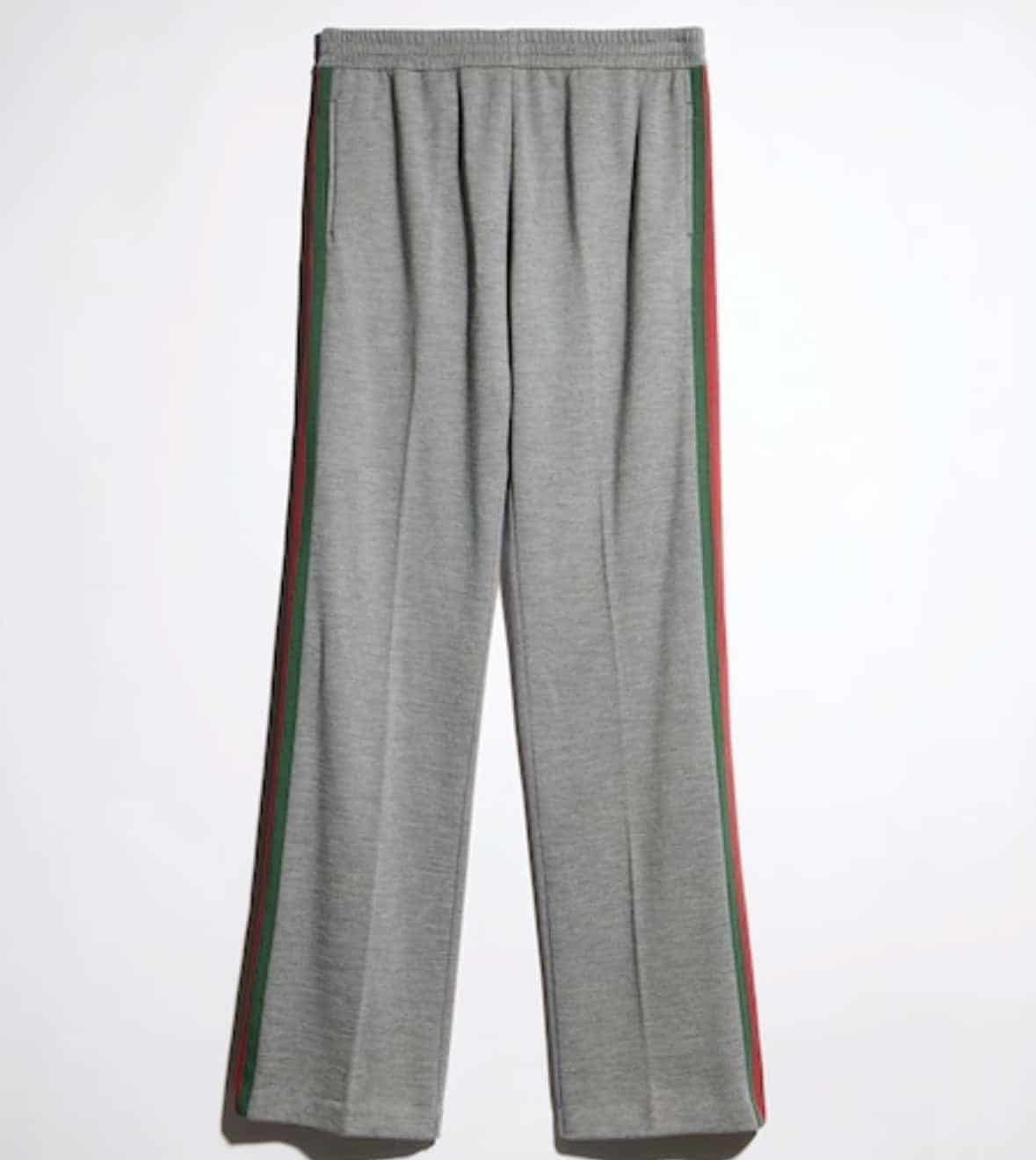 Cashmere jersey sportswear pants