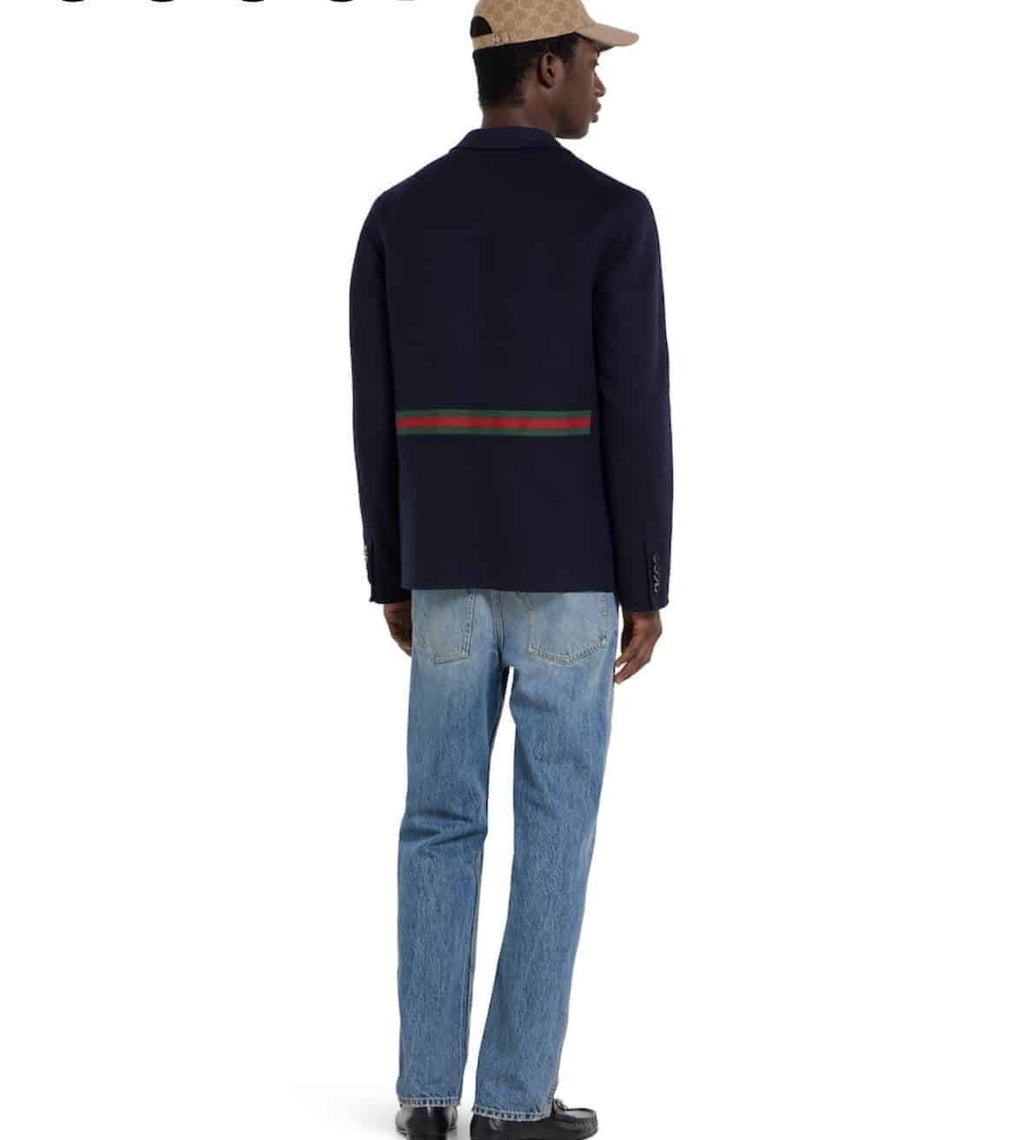 Slim fit cotton denim pant