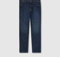 Slim fit cotton denim pant