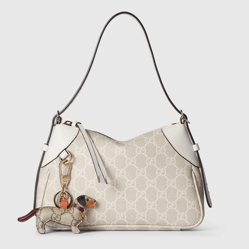 GG EMBLEM SMALL SHOULDER BAG