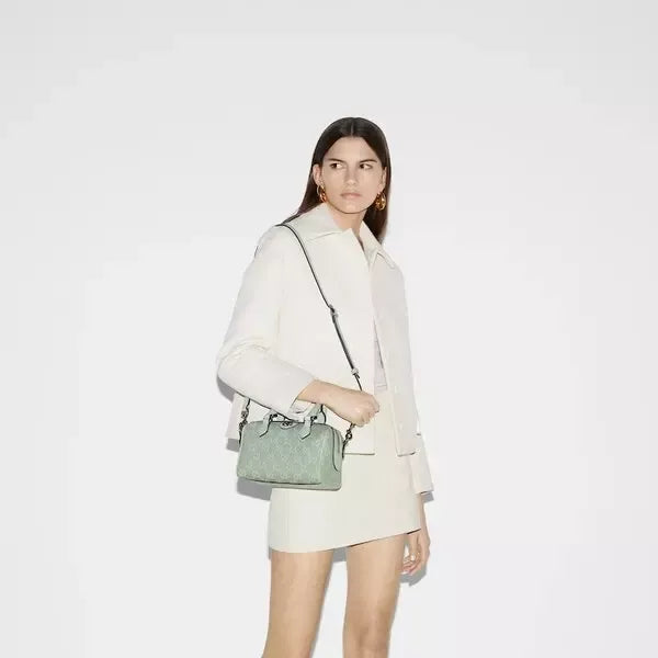 Ophidia Mini Top Handle Bag Fabric