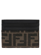 Brown Logo Card Holder