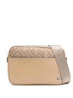 Beige Squared Ff Crossbody Bag