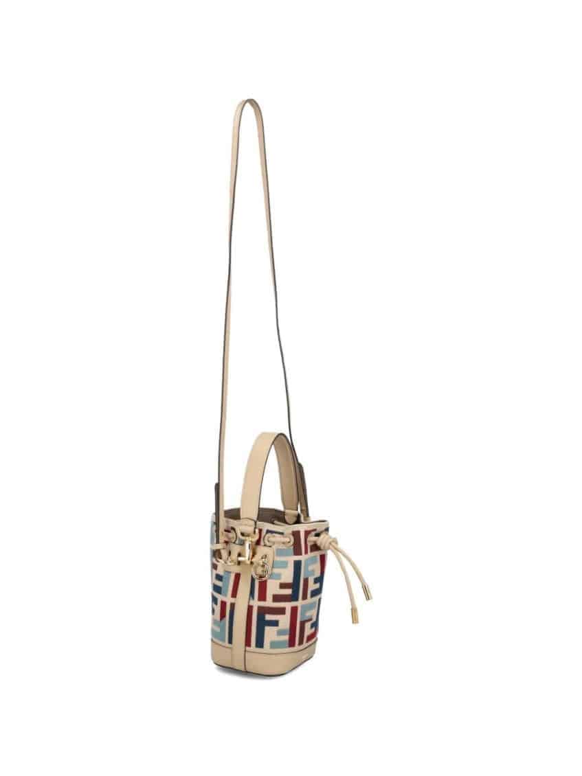 Multicolor Mon Tresor Mini Bucket Bag