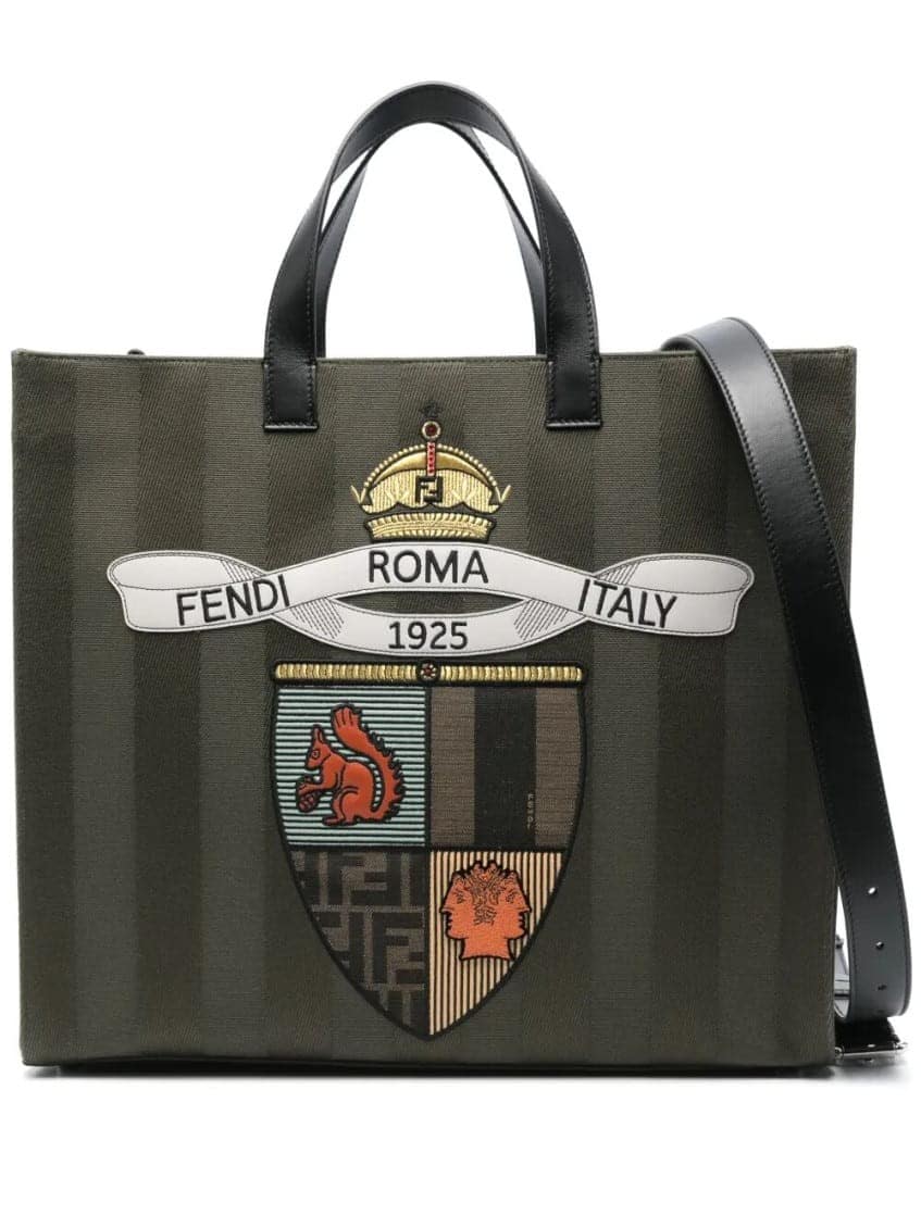 Green Fendi Club Tote
