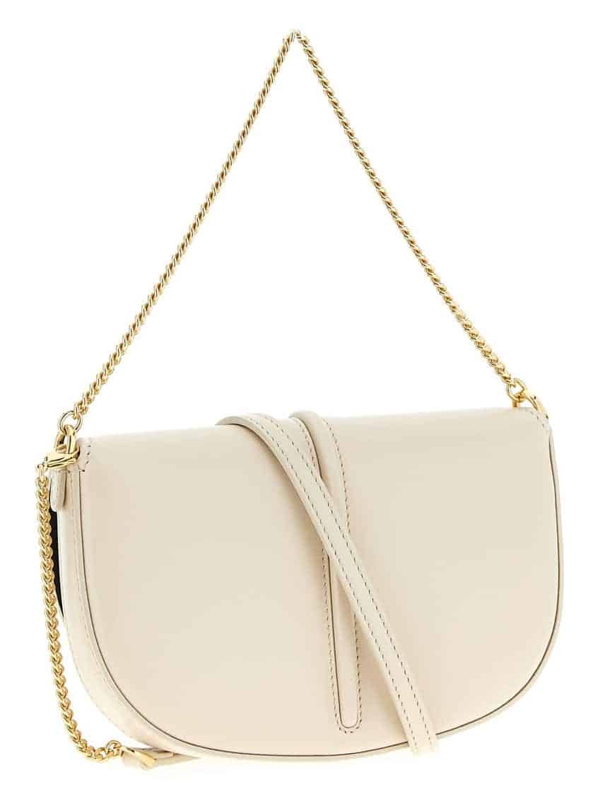 White Fendigraphy Shoulder Bag