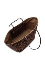 Brown Roll Reversible Tote