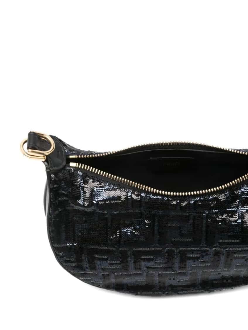Black Fendigraphy Mini Shoulder Bag
