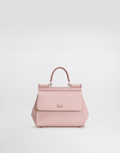 Small Sicily handbag in dauphine calfskin