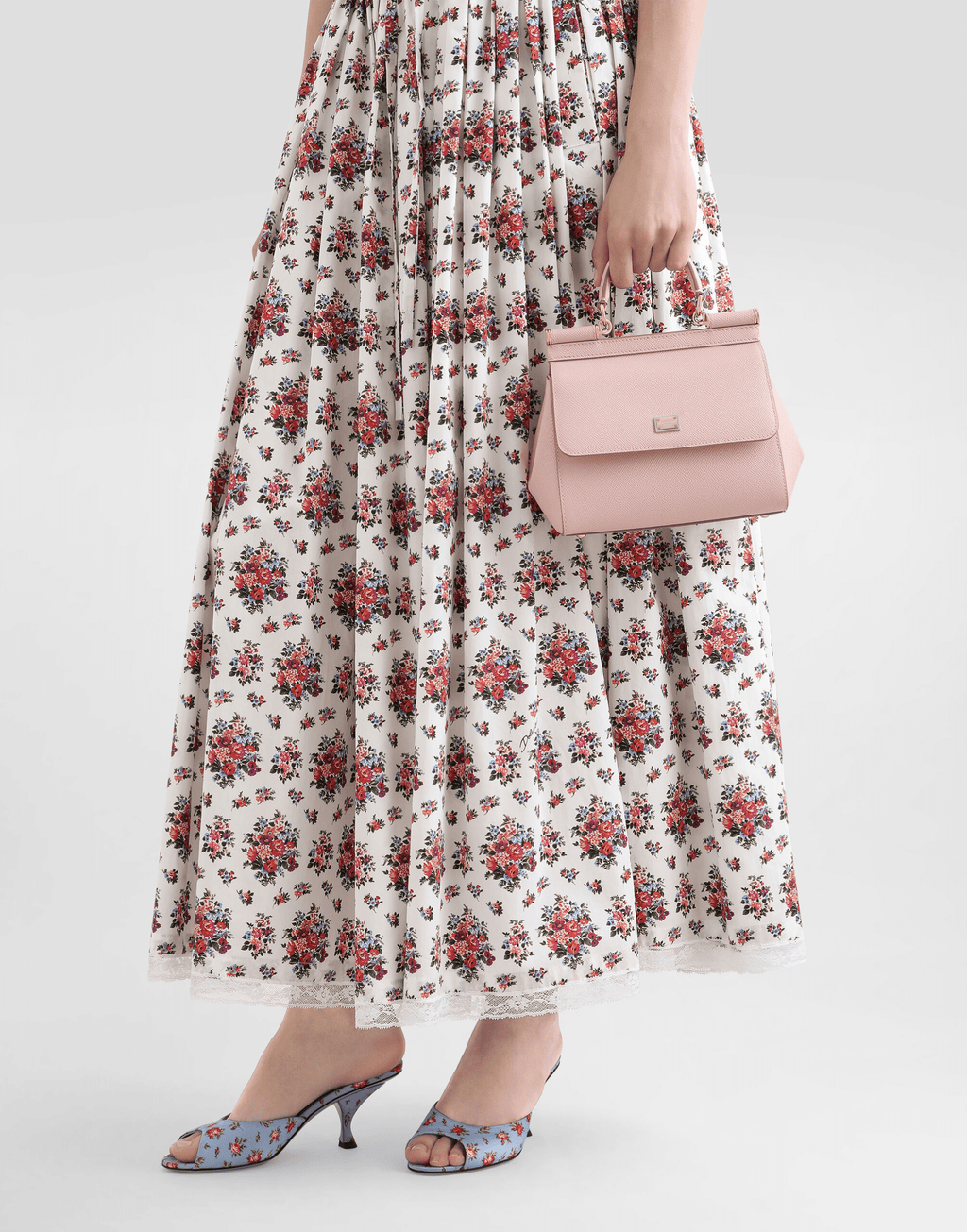 Small Sicily handbag in dauphine calfskin