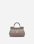 Mini Sicily handbag in dauphine calfskin