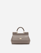 Mini Sicily handbag in dauphine calfskin
