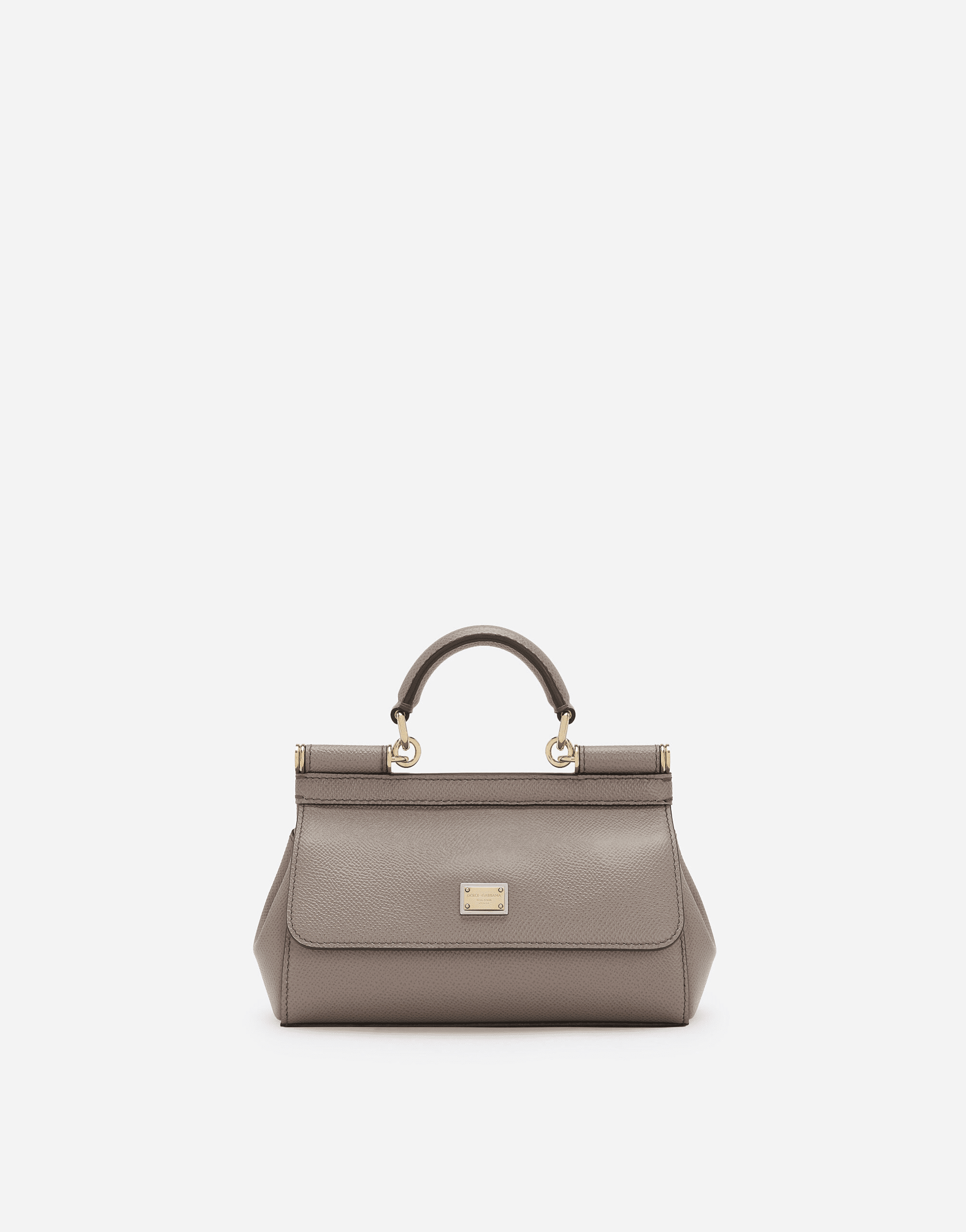 Mini Sicily handbag in dauphine calfskin