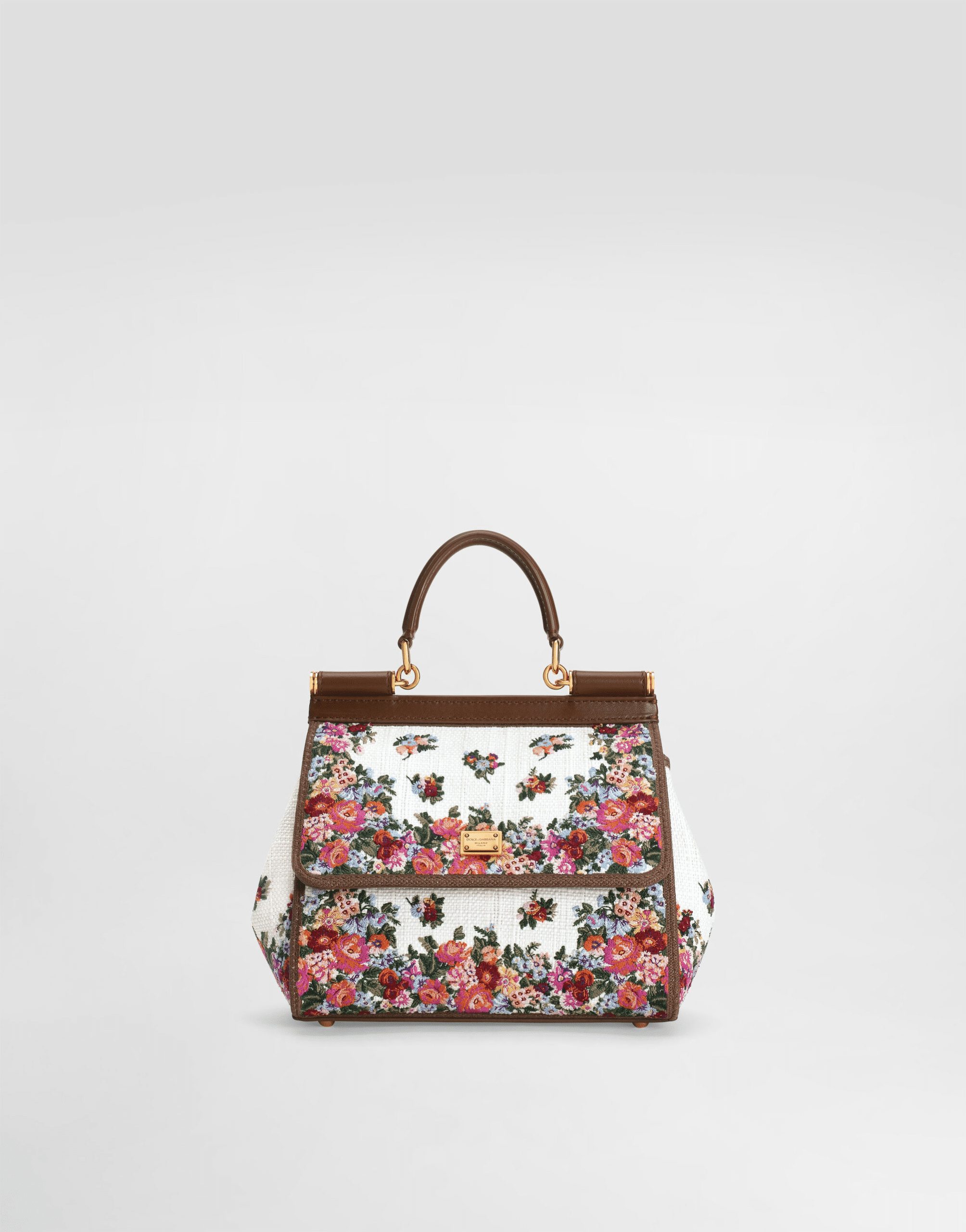 Sicily medium embroidered handbag