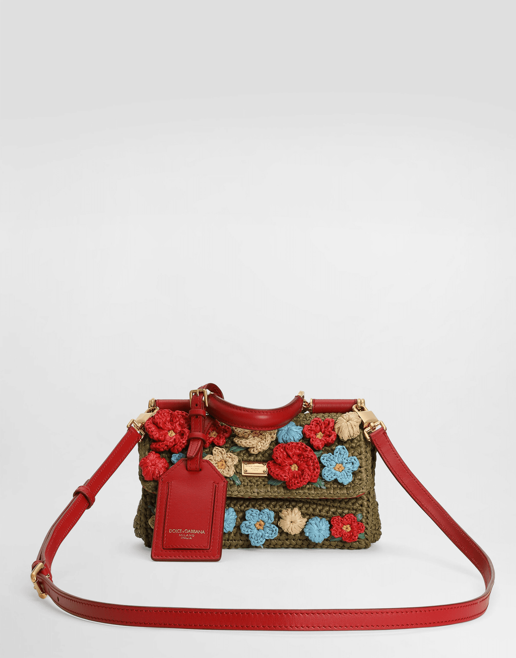 My sicily raffia crochet handbag