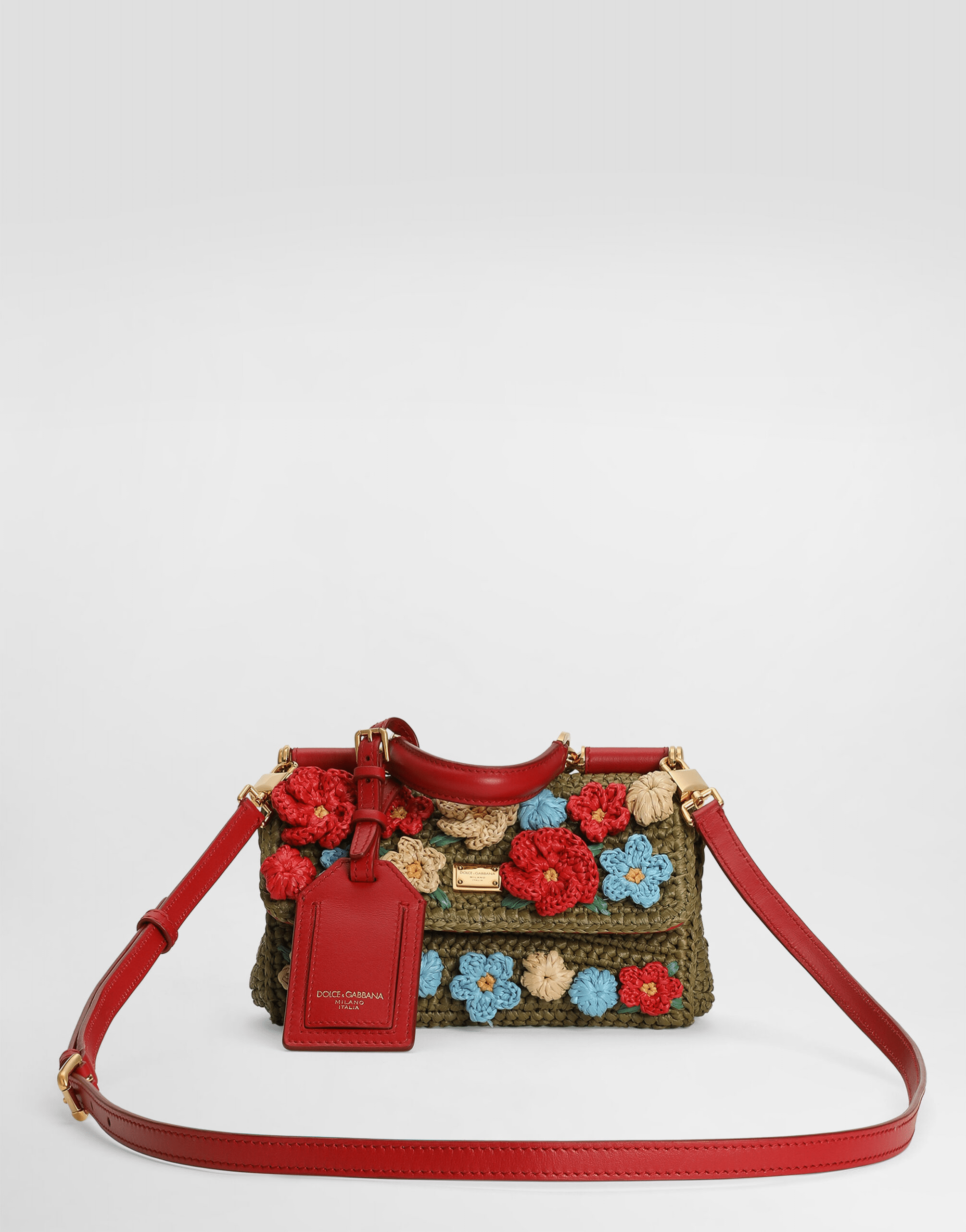 My sicily raffia crochet handbag
