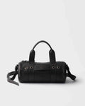 Prada Route large leather top-handle bag