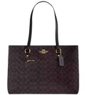 Dark Brown Station Large Tote