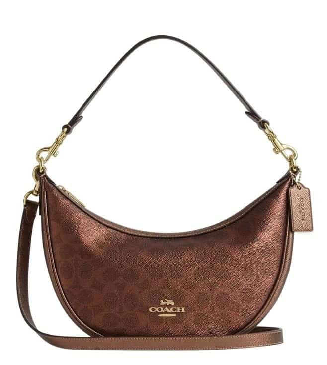 Copper Aria Medium Shoulder Bag