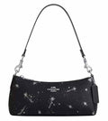 Black Charlotte Medium Shoulder Bag