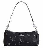 Black Charlotte Medium Shoulder Bag