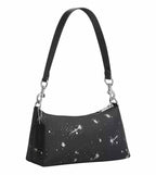 Black Charlotte Medium Shoulder Bag