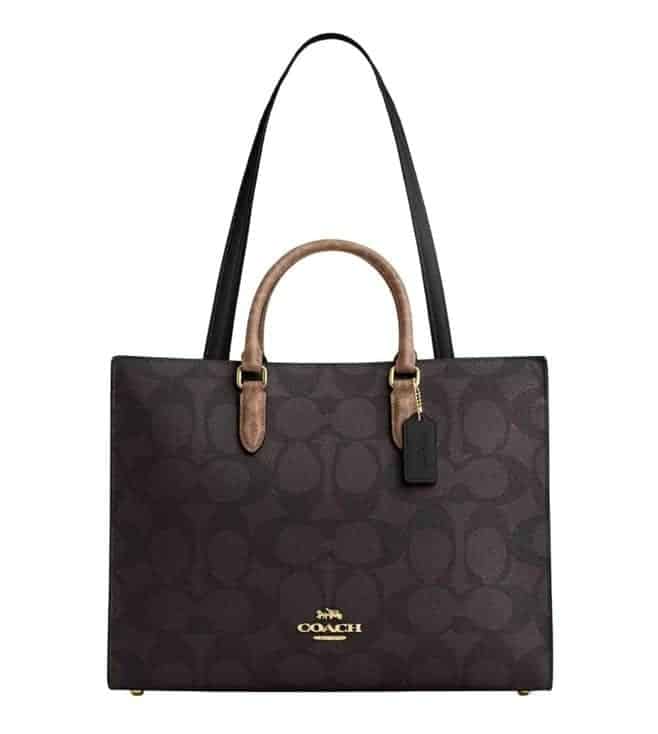 Dark Brown Maggie Large Tote